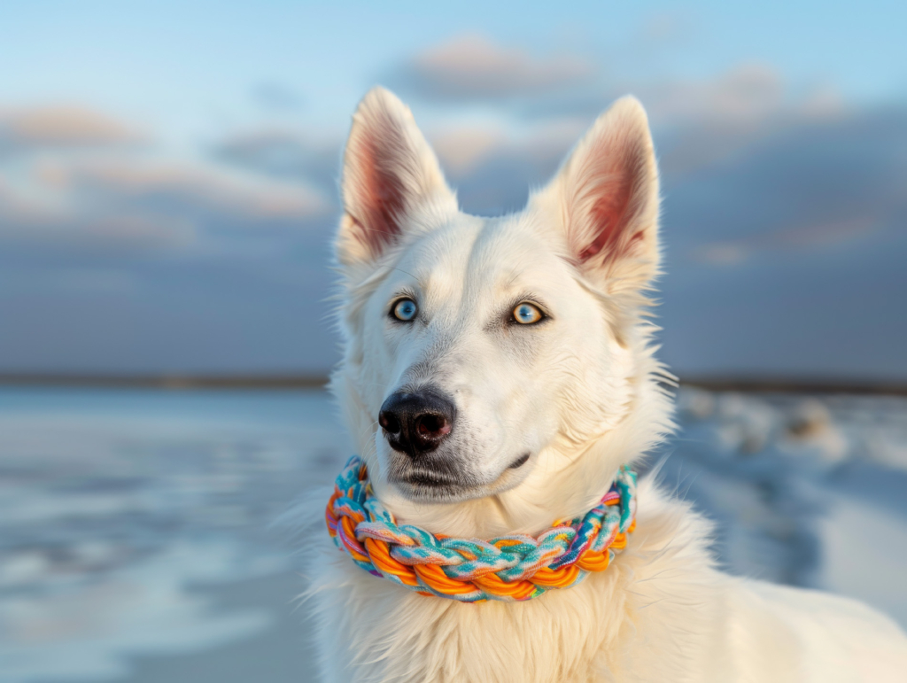 Newtensina Punk Hundehalsband & Leine – Nieten-Set Aus PU-Leder Für Coole Hunde